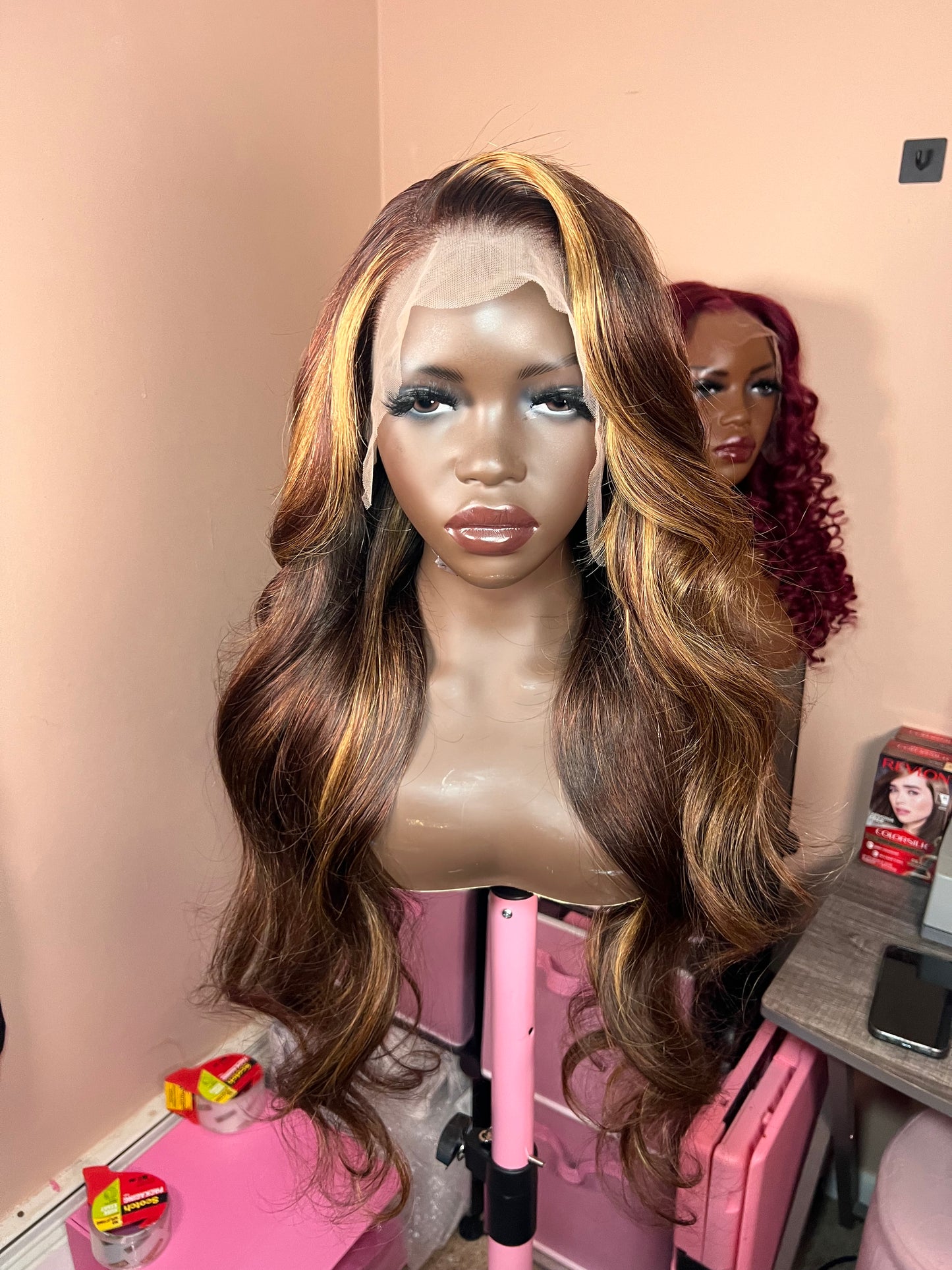 30 inch 13x4 Transparent Frontal Wig