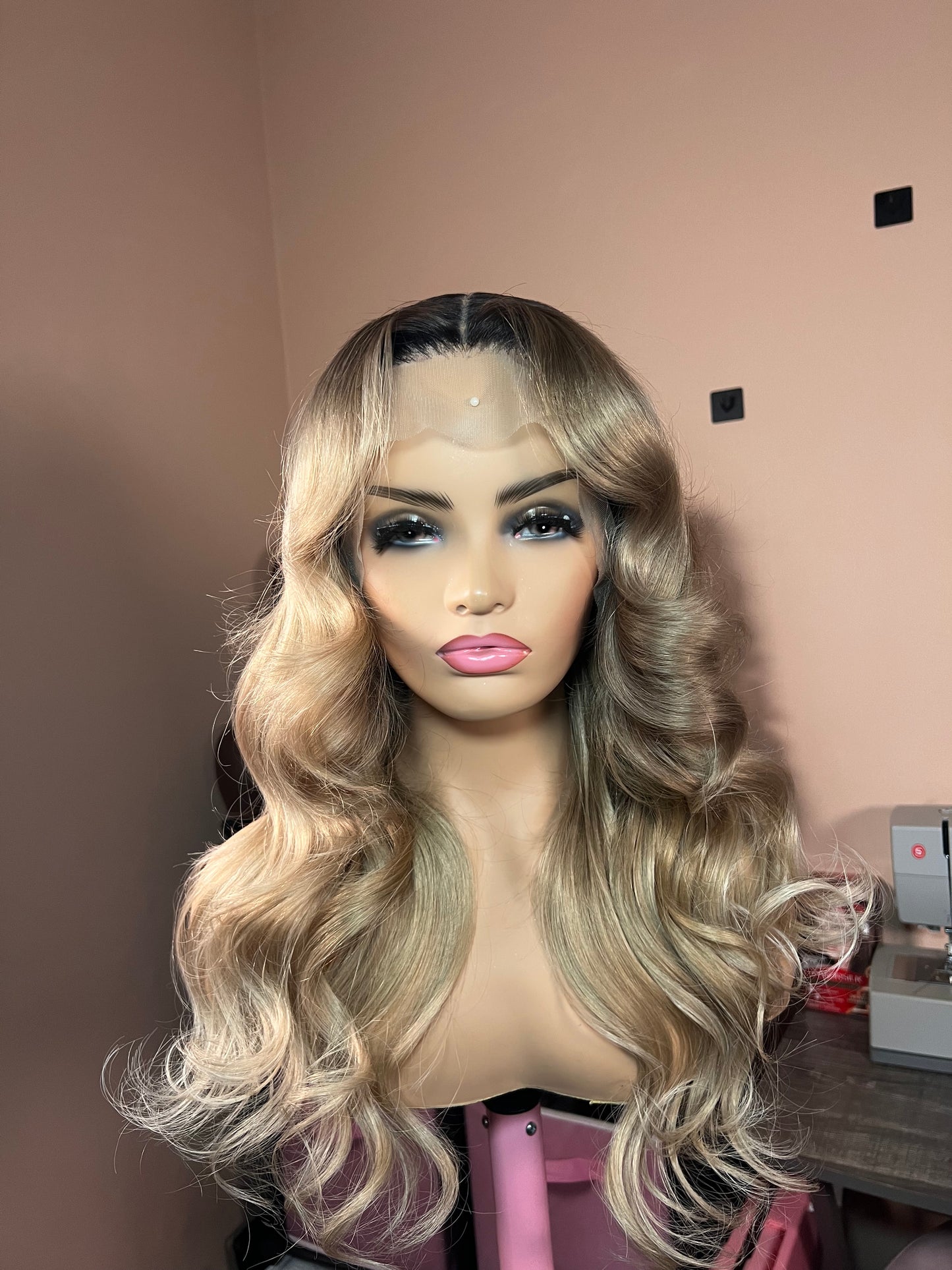 13x4 Transparent Frontal Wig- 24 inches