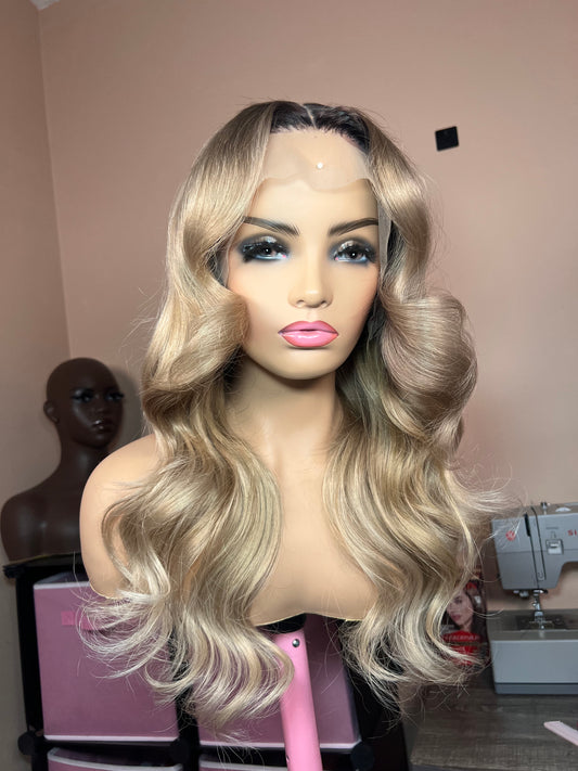 13x4 Transparent Frontal Wig- 24 inches
