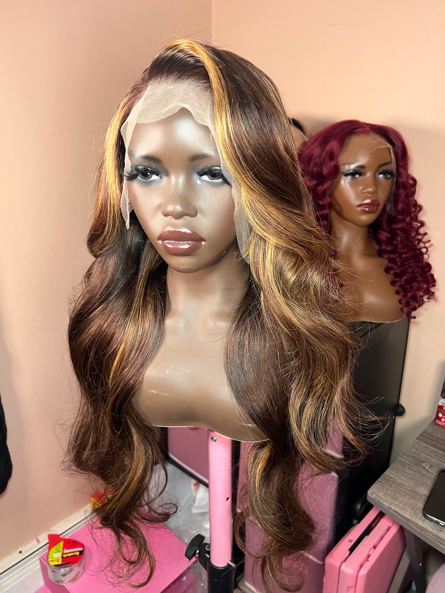 30 inch 13x4  Transparent Frontal Wig
