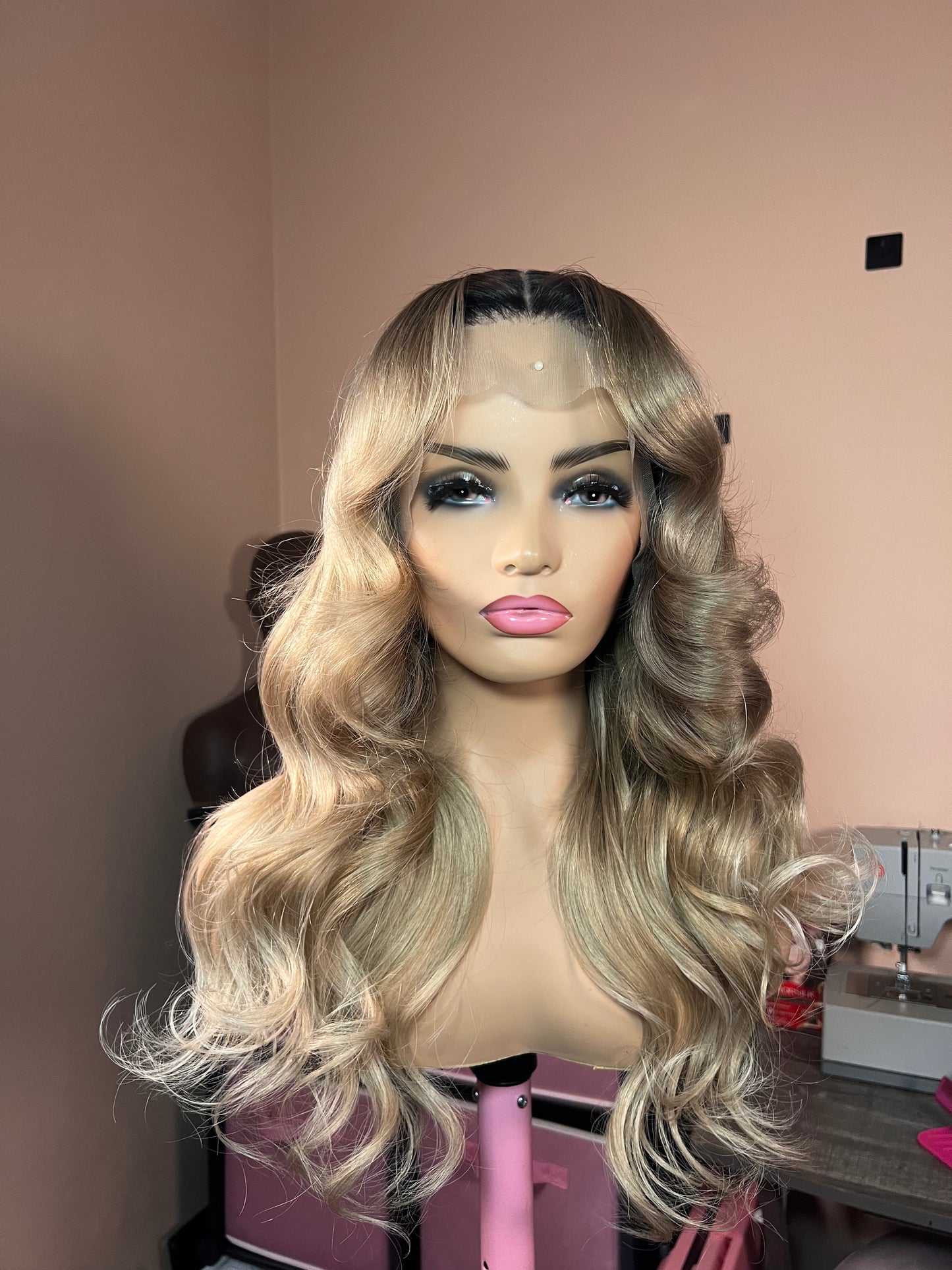 13x4 Transparent Frontal Wig- 24 inches