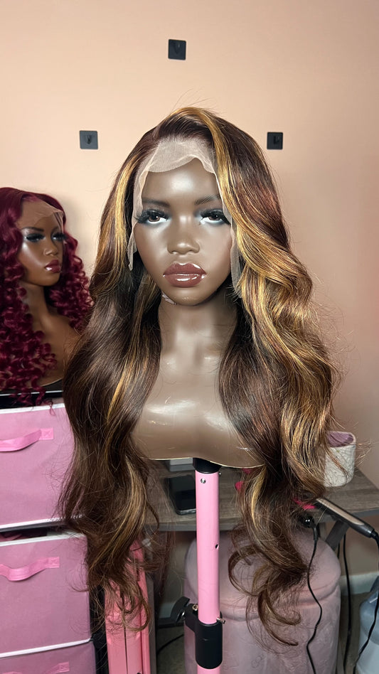 30 inch 13x4  Transparent Frontal Wig