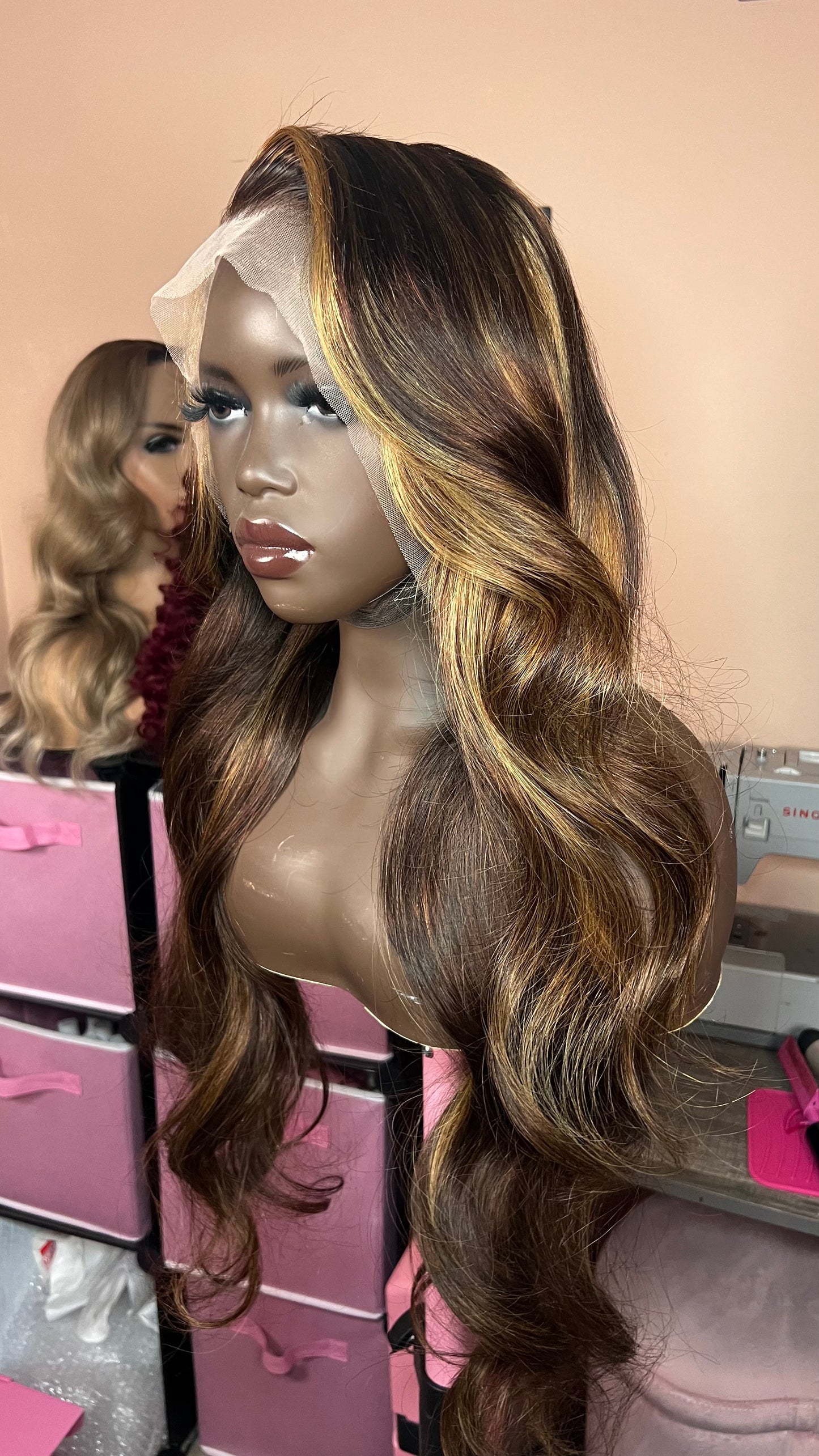 30 inch 13x4  Transparent Frontal Wig